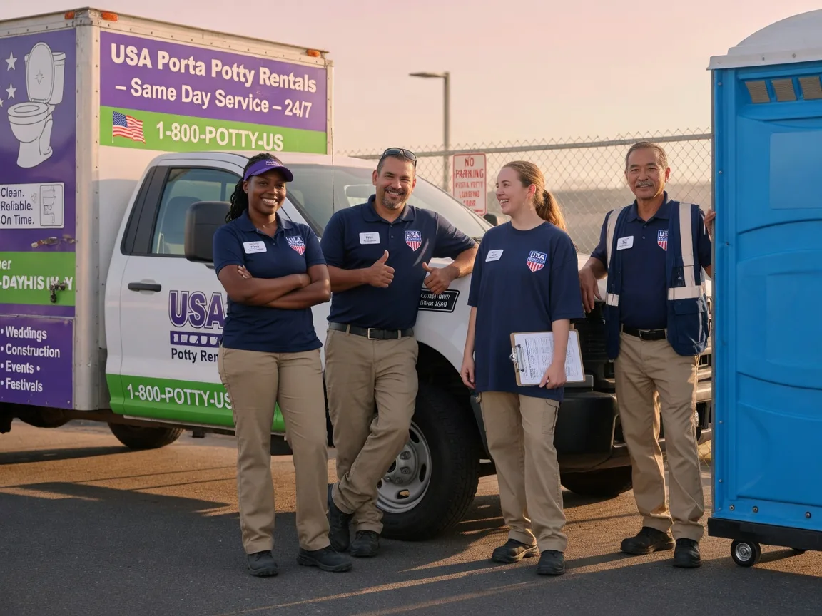 Porta Potty Rental company in Diamond Springs, CA